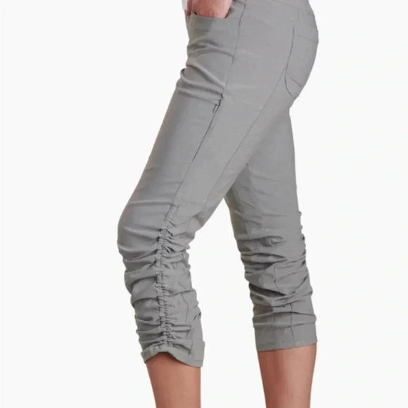 Kuhl Gray Trekr pants size 14 Short outdoor hiking - Picture 1 of 10